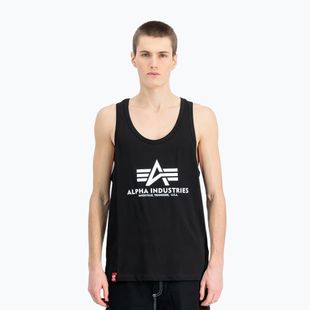 Pánske tričko Alpha Industries Basic Tank Body Building čierne