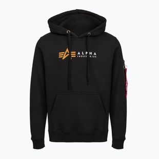 Alpha Industries pánska mikina Alpha Label black