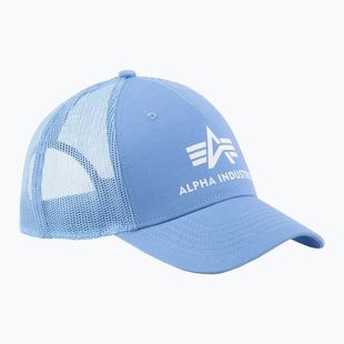 Pánska bejzbalová čiapka Alpha Industries Basic Trucker light blue