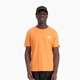 Pánske tričko Alpha Industries Basic Small Logo tangerine