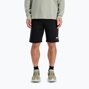 Pánske šortky Alpha Industries Basic Small Logo II black