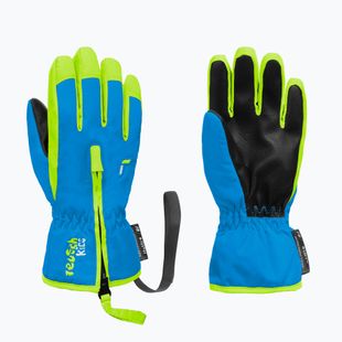 Detské lyžiarske rukavice Reusch Ben brilliant blue/safety yellow