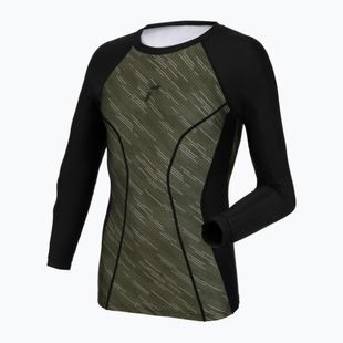 Brankárske tričko Reusch Padded Eco Underhirt black/desert green