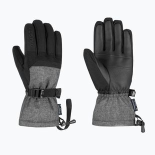 Lyžiarske rukavice Reusch Outset R-Tex XT black/black melange