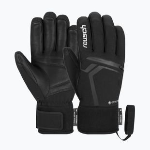 Lyžiarske rukavice Reusch Down Spirit GORE-TEX SC black/silver