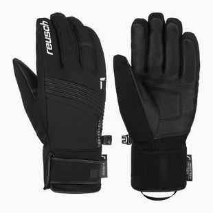 Lyžiarske rukavice Reusch Louis R-Tex XT black/dress blue/fluorescent red
