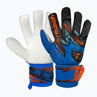 Brankárske rukavice Reusch Attrakt Solid electric blue/shocking orange