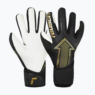 Brankárske rukavice Reusch Fastgrip Silver black/gold
