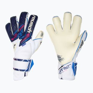 Reusch Attrakt RE:GRIP Evolution brankárske rukavice modrá/ružová/biela