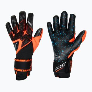 Brankárske rukavice Reusch Attrakt Fusion Carbon 3D black/shocking orange/black