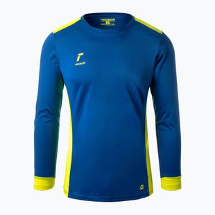 Brankárske tričko Reusch Match Goalkeeper Longsleeve Padded brilliant blue/safety yellow