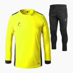 Detská brankárska súprava Reusch Match Set Junior safety yellow/black