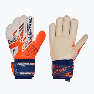 Brankárske rukavice Reusch Attrakt Solid shocking orange/energize blue