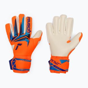 Brankárske rukavice Reusch Attrakt Gold X NC shocking orange/blue