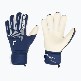 Brankárske rukavice Reusch Attrakt Freegel Gold X Finger Support Junior premium blue/white