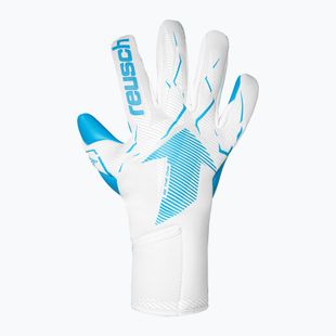 Brankárske rukavice Reusch Fastgrip Aqua white/aqua blue