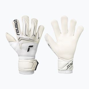 Brankárske rukavice Reusch Attrakt Gold X Ortho-Tec white
