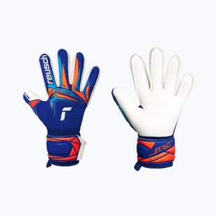 Brankárske rukavice Reusch Attrakt Advance sharp blue/white/shocking orange
