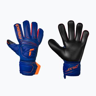 Brankárske rukavice Reusch Attrakt Infinity Finger Support sharp blue/shocking orange/black
