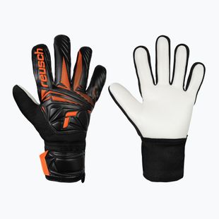 Brankárske rukavice Reusch Attrakt Starter Solid black/shocking orange