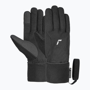 Lyžiarske rukavice Reusch Fabio Stormbloxx Touch-Tec black/silver