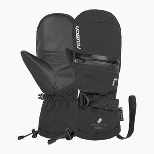 Detské lyžiarske rukavice Reusch Lan R-Tex XT Mitten black/silver