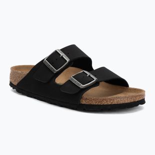 Šľapky BIRKENSTOCK Arizona Vegan Birkibuc Narrow black