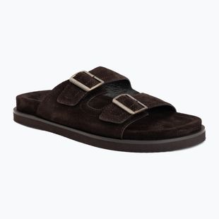 Pánske šľapky GANT Fairfo dark brown