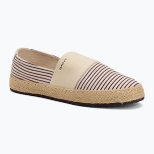 Dámske espadrilky GANT Raffiaville brown/cream