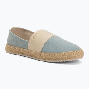 Dámske espadrilky GANT Raffiaville light blue/cream