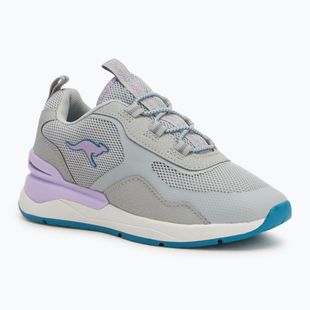 KangaROOS KD-Road detská obuv vapor grey/lavender