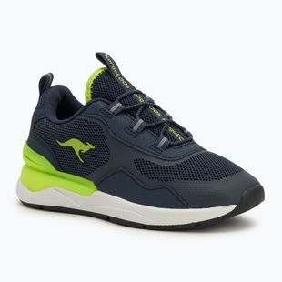 KangaROOS KD-Road detská obuv dark navy/lime