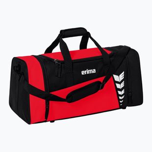 Tréningová taška ERIMA Six Wings Sports Bag 49,5 l red/black