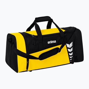 Tréningová taška ERIMA Six Wings Sports Bag 76 l yellow/black