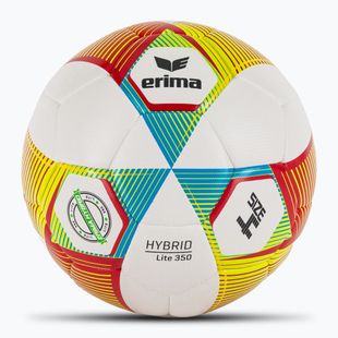 ERIMA Hybrid Lite 350 red/curacao futbalová lopta veľkosť 4