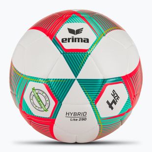 ERIMA Hybrid Lite 290 flery-coral/petrol veľkosť 4 futbal