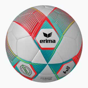 ERIMA Hybrid Lite 290 flery-coral/petrol veľkosť 4 futbal