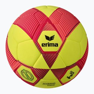 ERIMA Hybrid Indoor žlto-červená futbalová lopta veľkosť 4