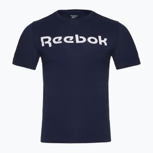 Pánske tričko Reebok Gs Linear Read Tee vecnav/white