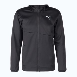 Pánska tréningová mikina PUMA Train All Day Pwr Fleece puma black