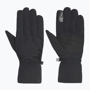Trekkingové rukavice Jack Wolfskin Highloft black