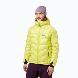 Pánska bunda Jack Wolfskin Alpspitze Down Hoody firefly