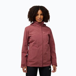 Dámska fleecová mikina Jack Wolfskin Rotwand 3In1 red ochre