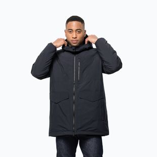 Pánska páperová bunda Jack Wolfskin Koenigsbau Parka dark navy