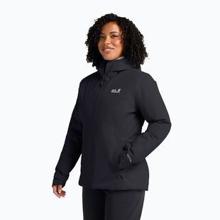 Dámska zateplená bunda Jack Wolfskin Wisper Ins black