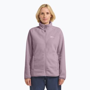 Dámska fleecová mikina Jack Wolfskin Moonrise Full Zip wild blossom