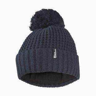Dámska zimná čiapka Jack Wolfskin Medley Knit Beanie dark navy