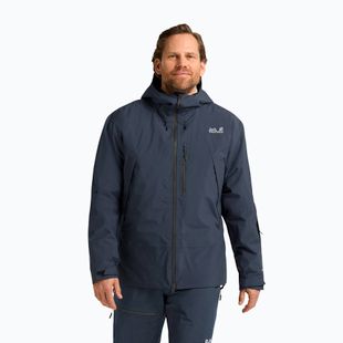 Pánska lyžiarska bunda Jack Wolfskin Flowline Pro 2L Ins midnight sky