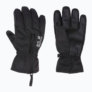 Detské trekingové rukavice Jack Wolfskin Easy Zip black