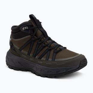 Pánske turistické topánky Jack Wolfskin Wild Hike Texapore Mid obsidian moss